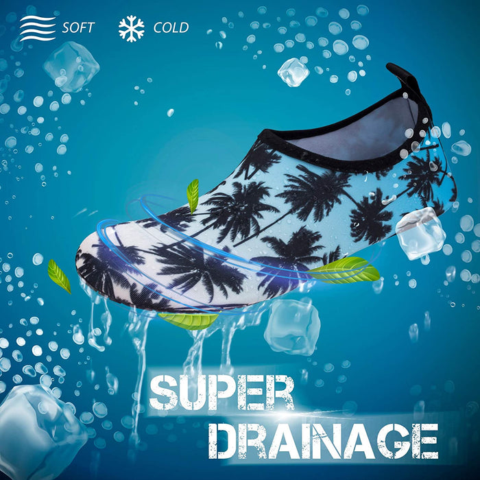 SIMARI Water Shoes Womens and Mens Quick-Dry Aqua Socks Barefoot for Outdoor Beach Swim Surf Yoga Exercise SWS001