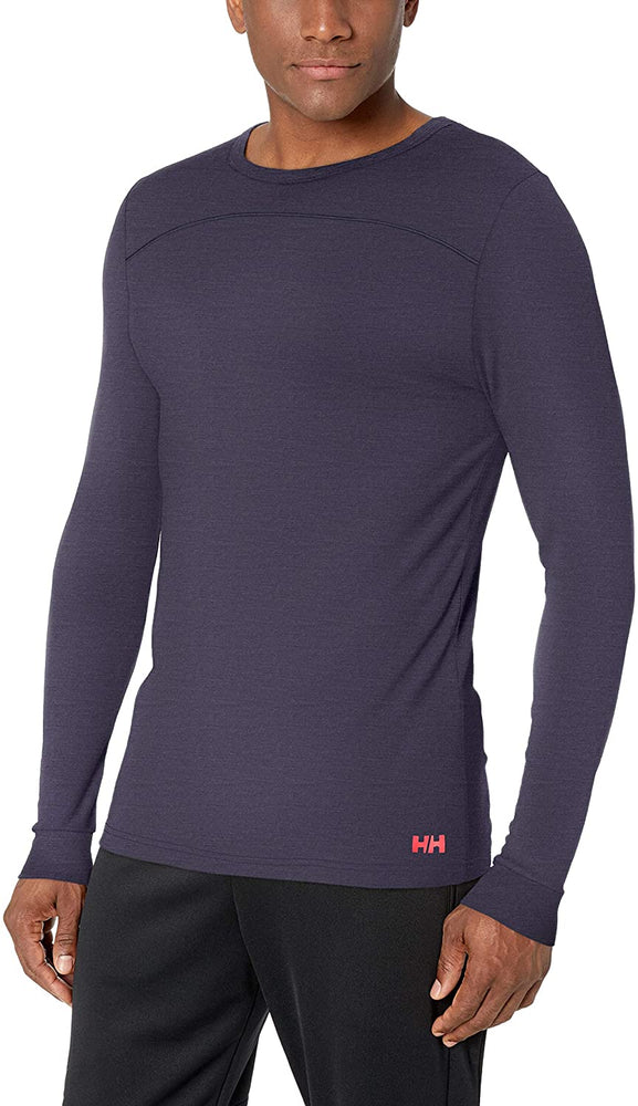 Helly-Hansen Mens HH Merino Mid Long Sleeve Base Layer Shirt