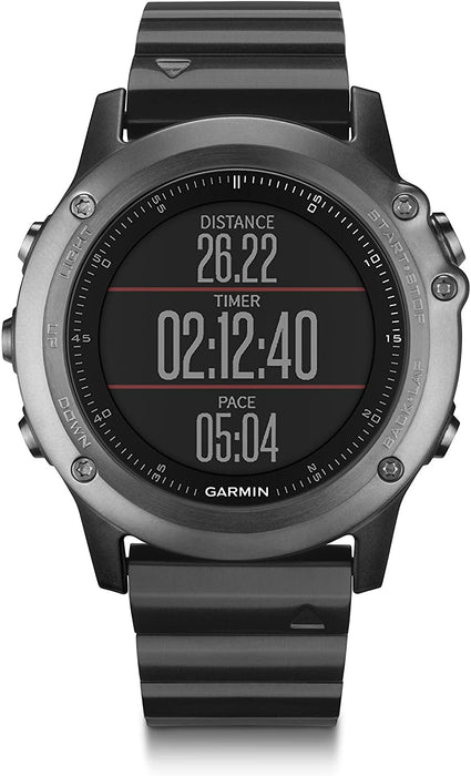 Garmin Fenix 3 Sapphire Multisport Training GPS Watch Performer Bundle