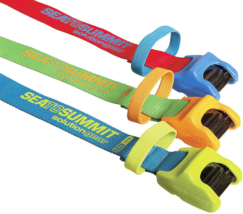 Sea to Summit Tie Down Strap 4.5 m, Colour Lime/Orange