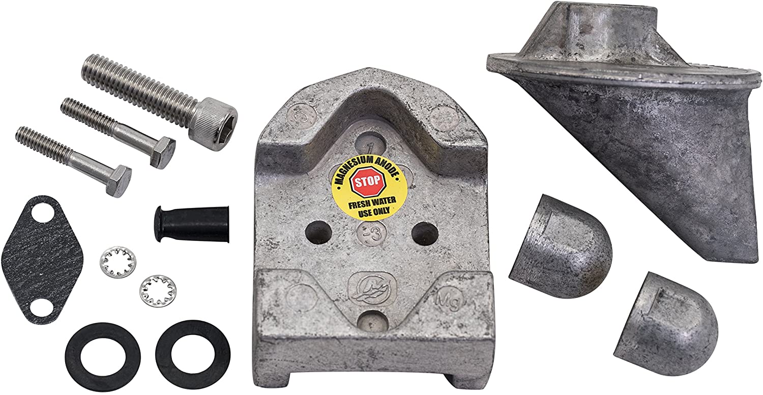 Quicksilver 888755Q04 Magnesium Anode Kit - MerCruiser MR and Alpha One Drives