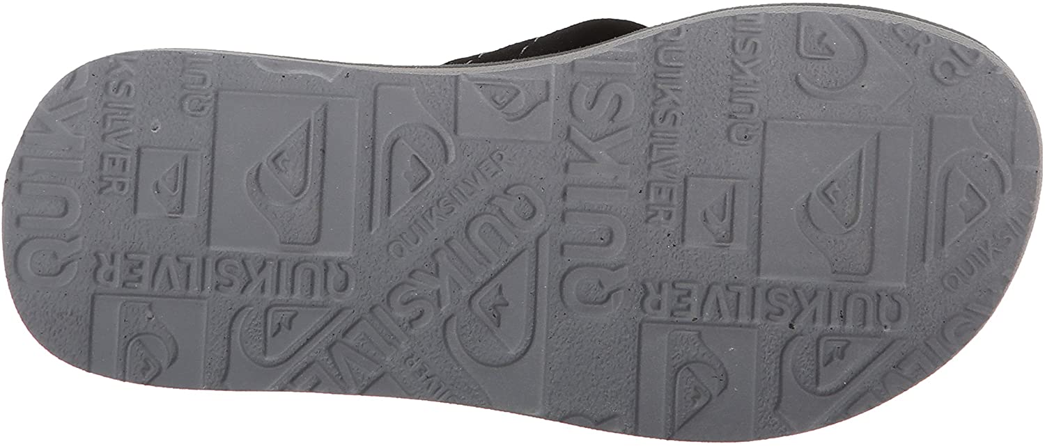 Quiksilver Kids' Carver Suede Youth Flip-Flop Sandal