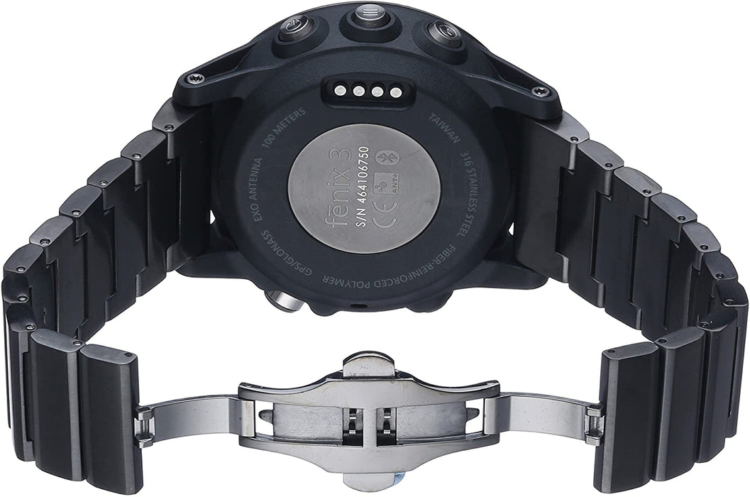 Garmin Fenix 3 Sapphire Multisport Training GPS Watch Performer Bundle