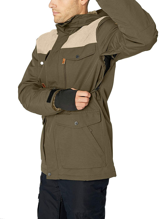 Quiksilver Men's Raft 10K Snow Ski Snowboard Jacket
