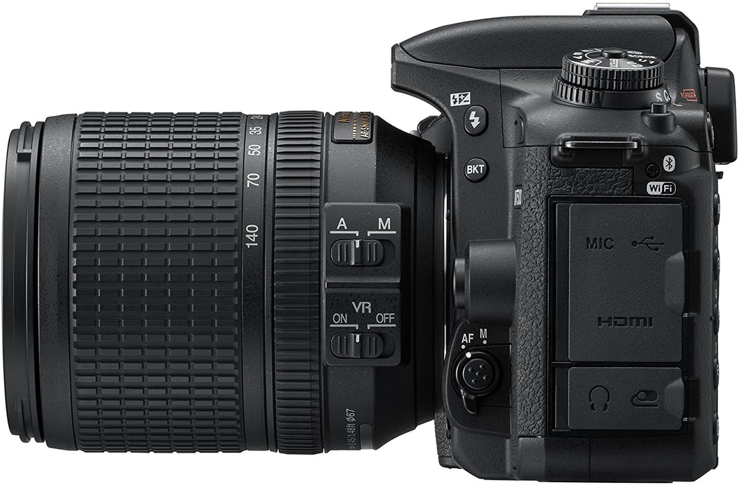 Nikon D7500 DX-format Digital SLR Body and NIKKOR 70-300mm f/4.5-6.3G ED VR Lens for Nikon DSLR Cameras