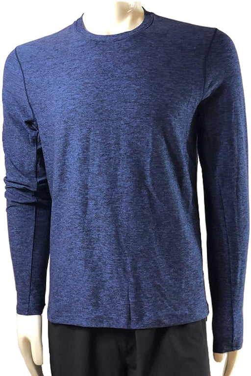 Lululemon Surge Warm LS - HEMR/BLK (Heathered Moroccan/Black)