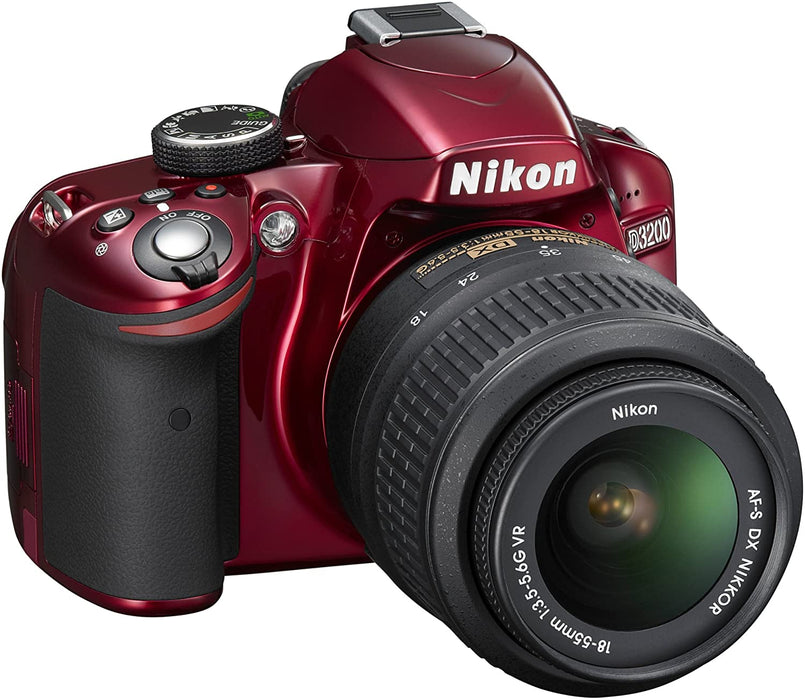 Nikon D3200 24.2 MP CMOS Digital SLR with 18-55mm f/3.5-5.6 Auto Focus-S DX VR NIKKOR Zoom Lens (Black) (OLD MODEL)