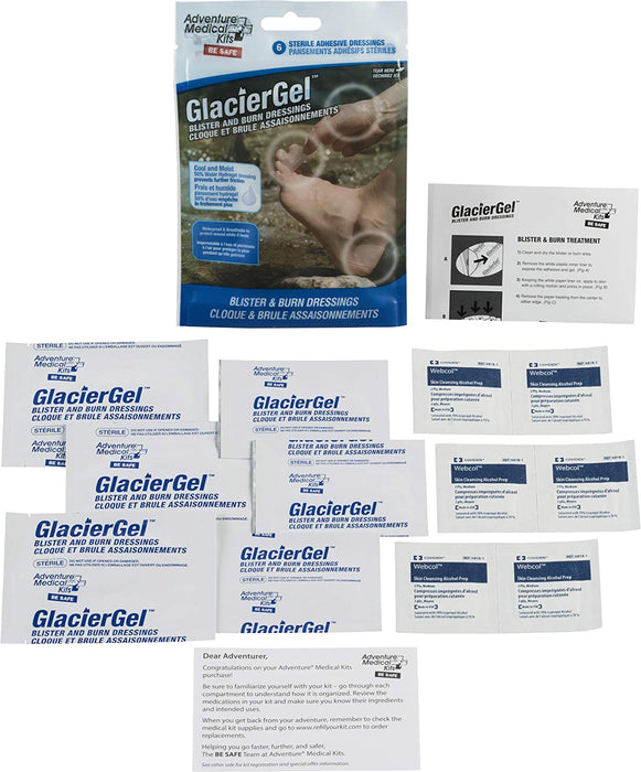 Adventure Medical Kits GlacierGel Blister & Burn Kit (Pack of 2)