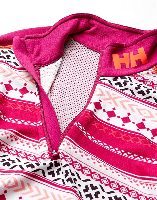 Helly-Hansen W Hh LIFA Active Graphic 1/2 Zip Baselayer Top