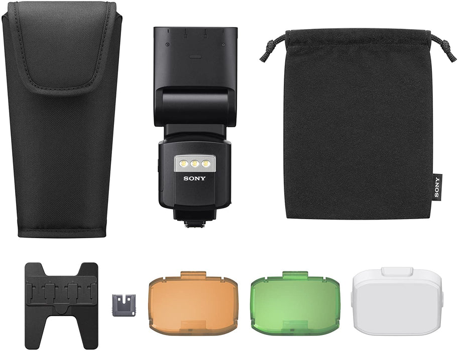 Sony External Flash with Wireless Radio Control Camera Flash, Black (HVLF60RM)
