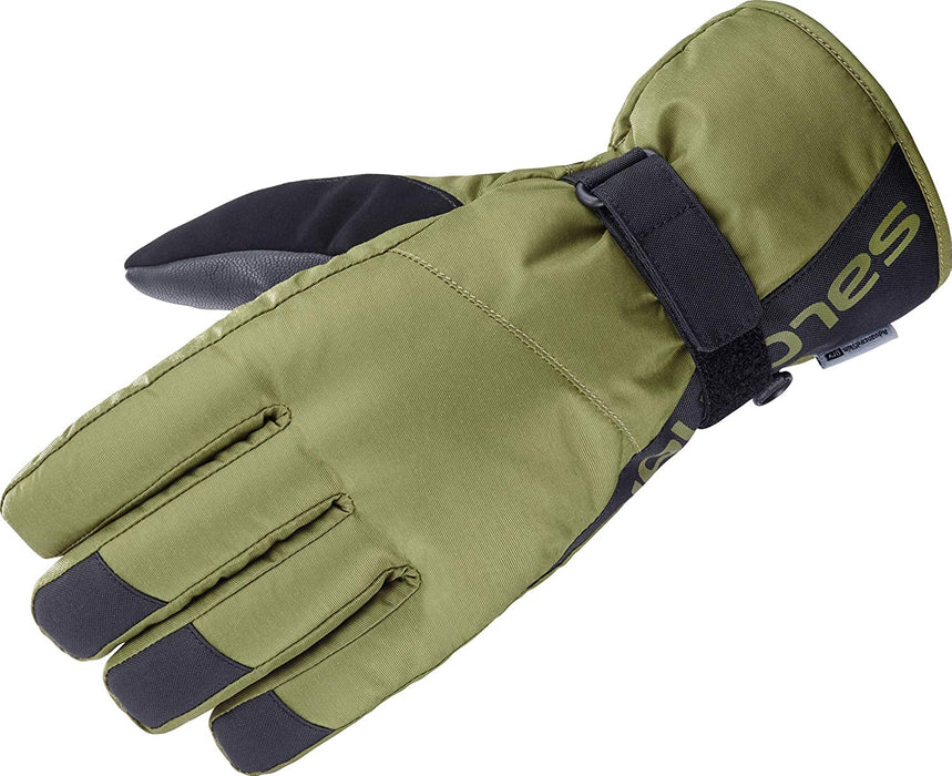 Salomon Men's Standard Force Dry Glove, Martini Olive/Ebony, Medium