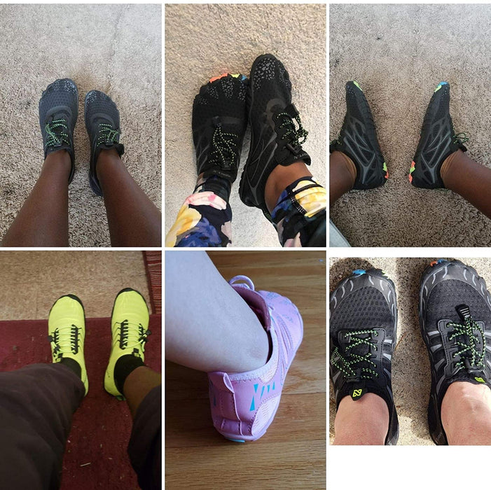 Mens Water Shoes Quick Dry Beach Swim Shoes Barefoot Pool Aqua Socks Shoes for Surf Diving Outdoor Hiking Walking Water Sport