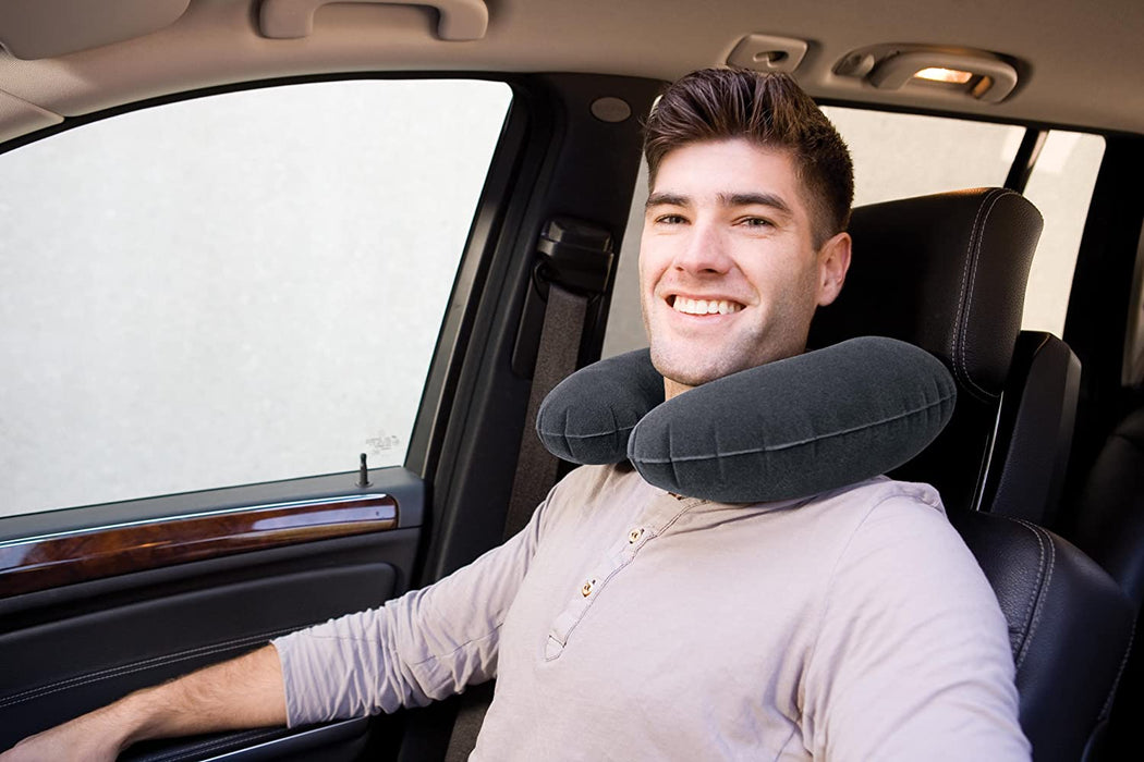 Intex Inflatable Travel Pillow Head Rest Cushion