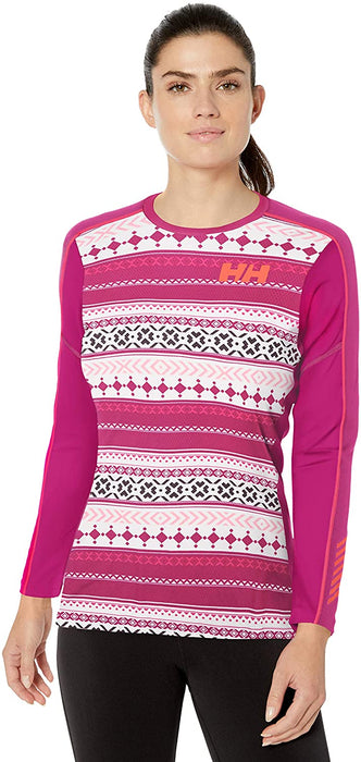 Helly-Hansen W Hh LIFA Active Graphic Baselayer Crew Top
