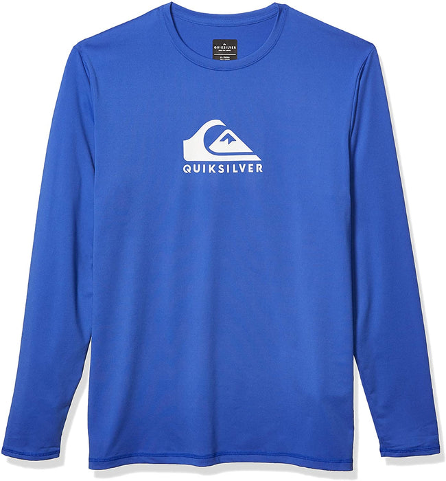Quiksilver Men's Solid Streak Ls Long Sleeve Rashguard Surf Shirt