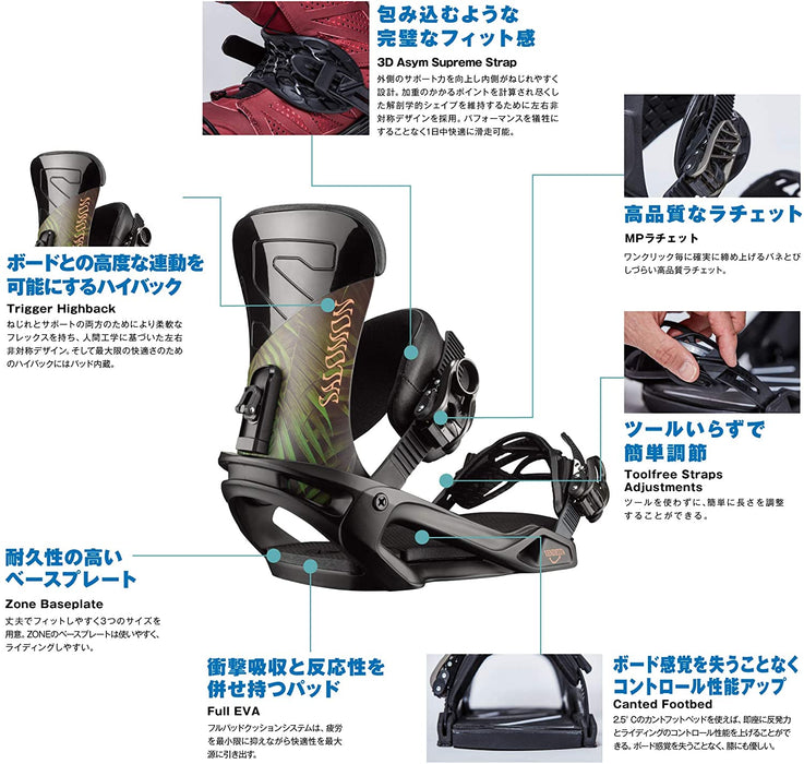 Salomon Vendetta Snowboard Bindings Womens