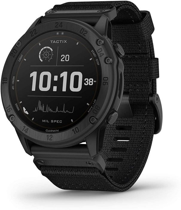 Garmin tactix Delta Solar, Solar-Powered Specialized Tactical Watch, Ruggedly Built to Military Standards, Night Vision Compatibility