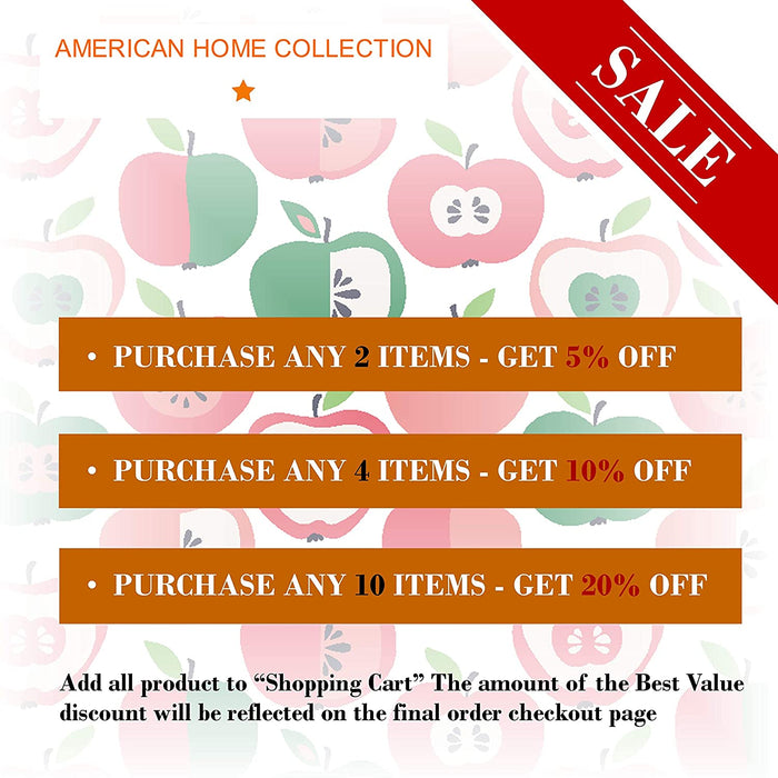 American Home Collection Deluxe 6 Piece Printed Sheet Set of Brushed Fabric, Deep Pocket Wrinkle Resistant - Hypoallergenic (Twin