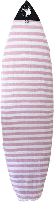 PAMGEA Surfboard Sock Cover (Pink) - Lightweight Board Bag (Shortboard, Longboard