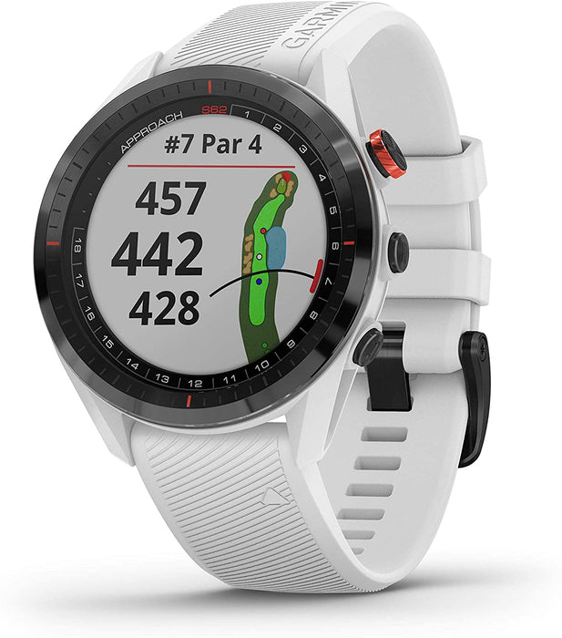 Garmin Approach S62, Premium Golf GPS Watch, Built-in Virtual Caddie, Mapping and Full Color Screen