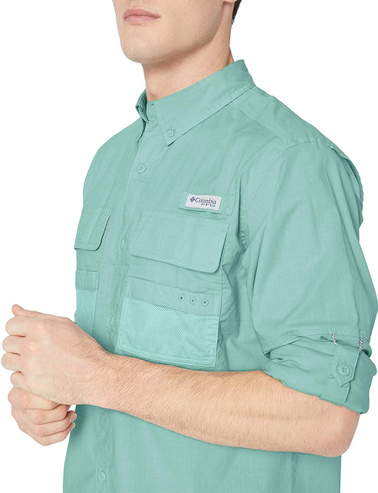 Columbia Men's PFG Half Moon Long Sleeve Shirt