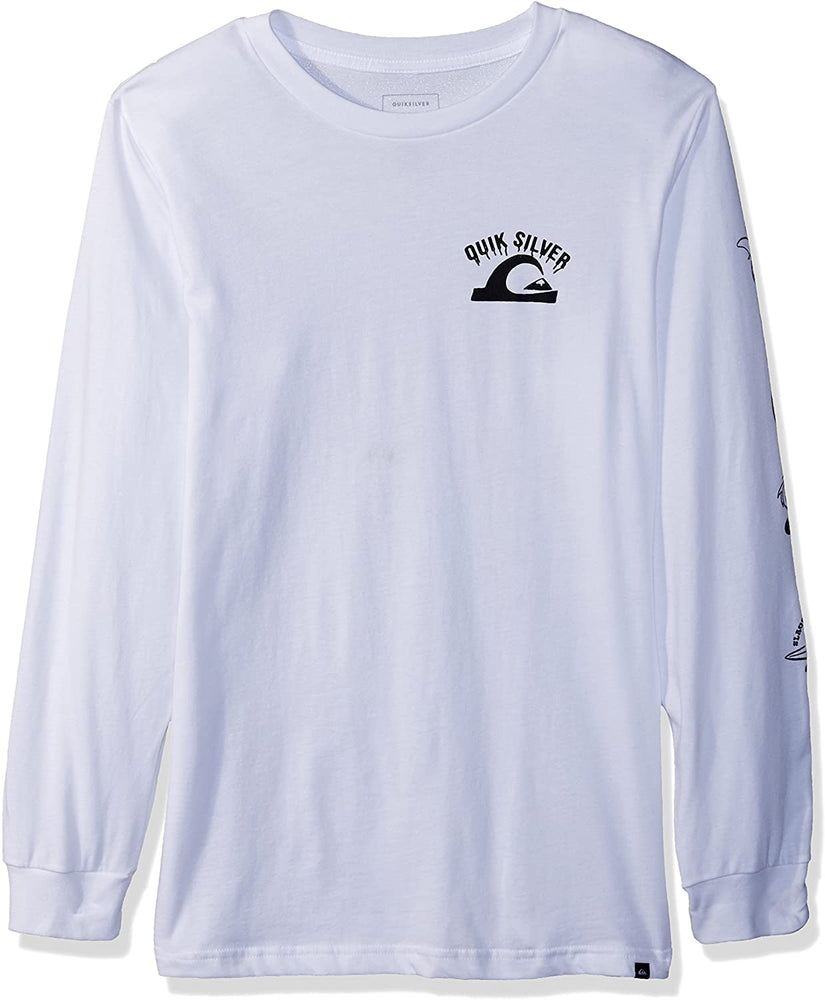 Quiksilver Boys' Crazy Face Youth Long Sleeve Tee Shirt