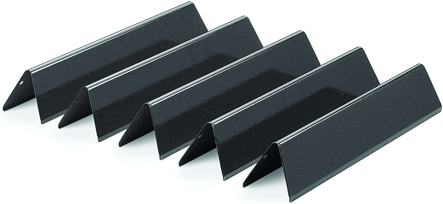 Weber 7636 Porcelain-Enameled Flavorizer Bars for Spirit 300 Series Gas Grills (15.3 x 2.6 x 2.5)