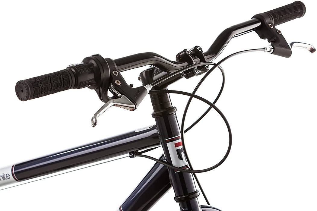 Mongoose Dolomite Fat Tire Mens Mountain Bike,17-Inch/Medium High-Tensile Steel Frame, 7-Speed, 26-inch Wheels