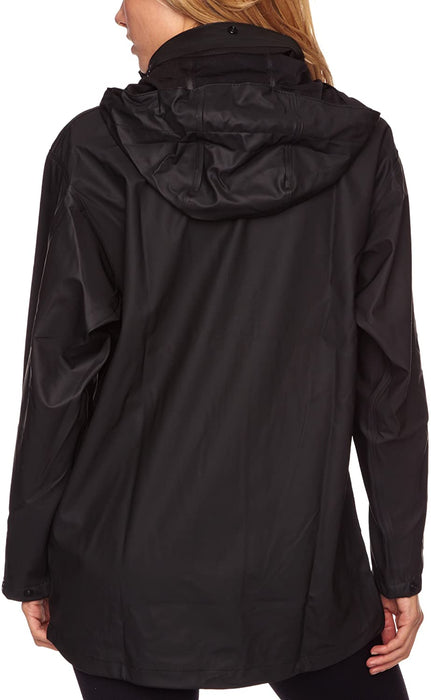 Helly Hansen Women's Voss Windproof Waterproof Rain Coat Jacket with Stowable Hood