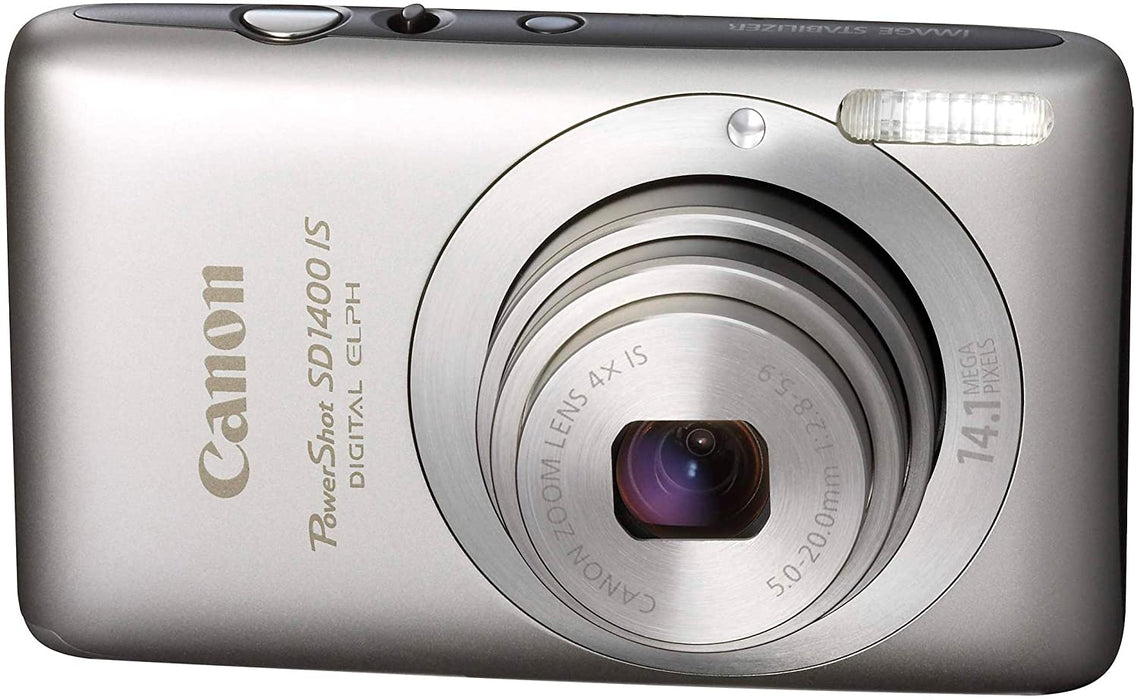 Canon PowerShot SD1400 IS 14.1 MP Digital Camera with 4x Wide Angle Optical Image Stabilized Zoom and 2.7-Inch LCD (Black)