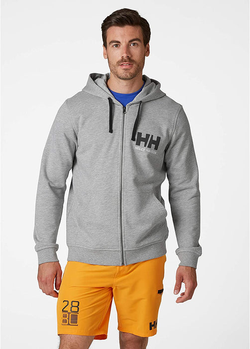 Helly-Hansen mens Hh Logo Full Zip Hoodie