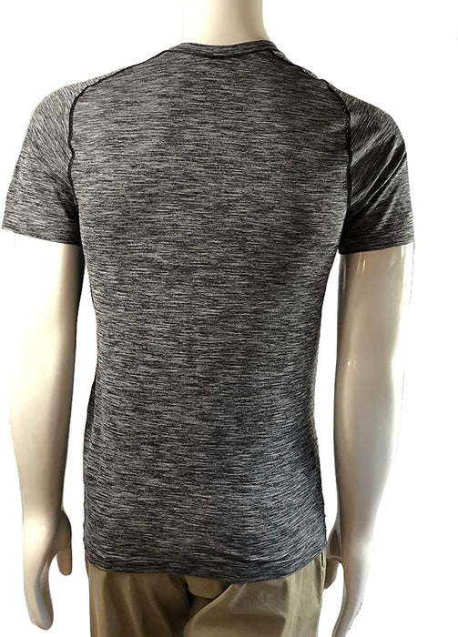 Lululemon Metal Vent TECH Surge SS - BLK/WHT (Size Small)