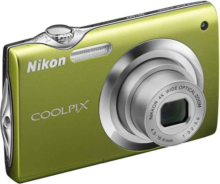 Nikon Coolpix S3000 12.0 MP Digital Camera with 4x Optical Electronic Vibration Reduction (VR) Zoom and 2.7-Inch LCD (Plum)