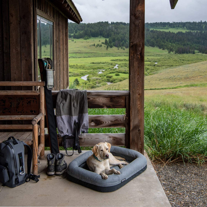 YETI Trailhead Two-in-One Dog Bed, Charcoal