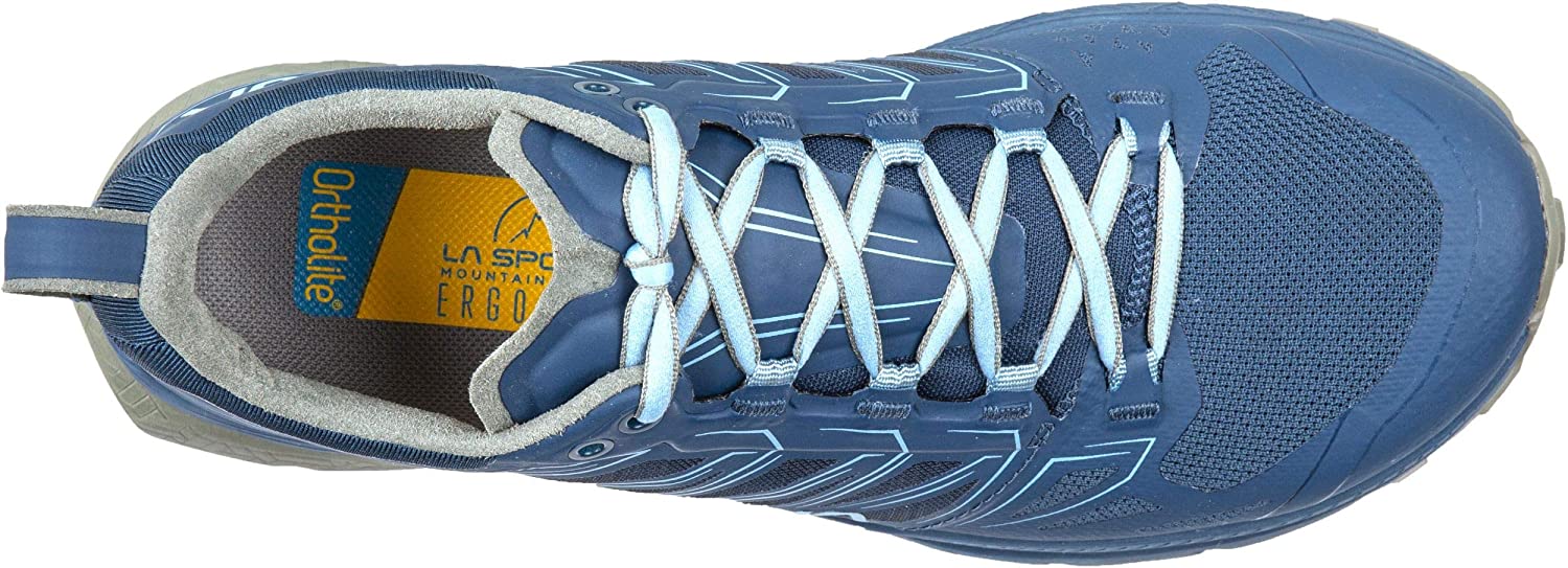 La Sportiva Jackal Mountain Running Shoe - Women's Opal/Pacific Blue 40.5