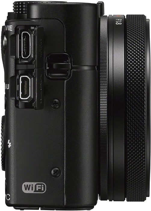 Sony Cyber-Shot DSC-RX100 V 20.1 MP Digital Still Camera with 3" OLED, flip Screen, WiFi