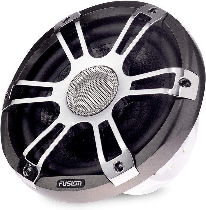 Fusion Signature Series 3, SG-FL652SPC Sports Chrome 6.5-inch Marine Speakers, with CRGBW LED Lighting, a Garmin Brand