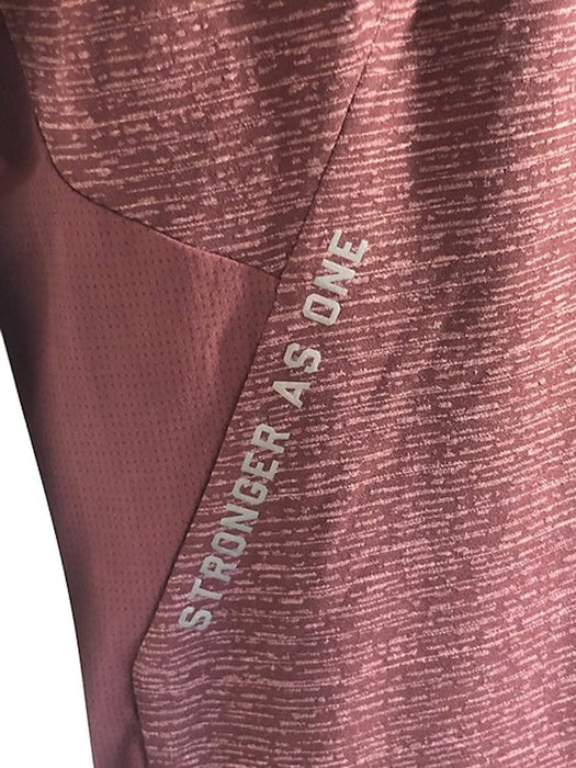Lululemon Strong AS ONE SS - HDMM/MIDM (Heathered Maroon)