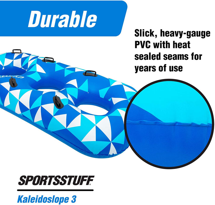 SportsStuff Kaleidoslope Inflatable Snow Tube