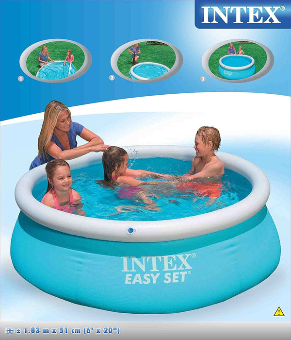 Intex 6ft x 20in Easy Set Swimming Pool #28101