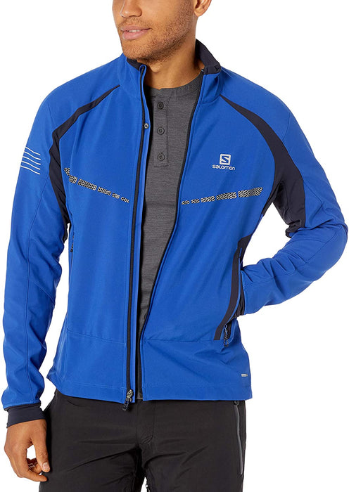 Salomon R Warm Softshell JKT M Snow Skiing Apparel