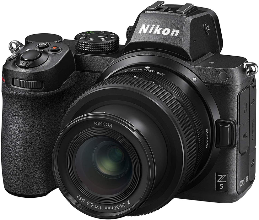 Nikon VOA040K003 Z5 + Z 24-50mm + FTZ Kit Mirrorless Camera (273-point Hybrid AF, 5-axis in-Body Optical Image stabilisation, 4K Movies, Duel Card Slots)