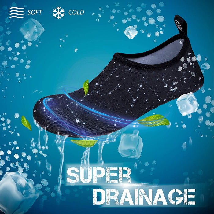 SIMARI Water Shoes Womens and Mens Quick-Dry Aqua Socks Barefoot for Outdoor Beach Swim Surf Yoga Exercise SWS001