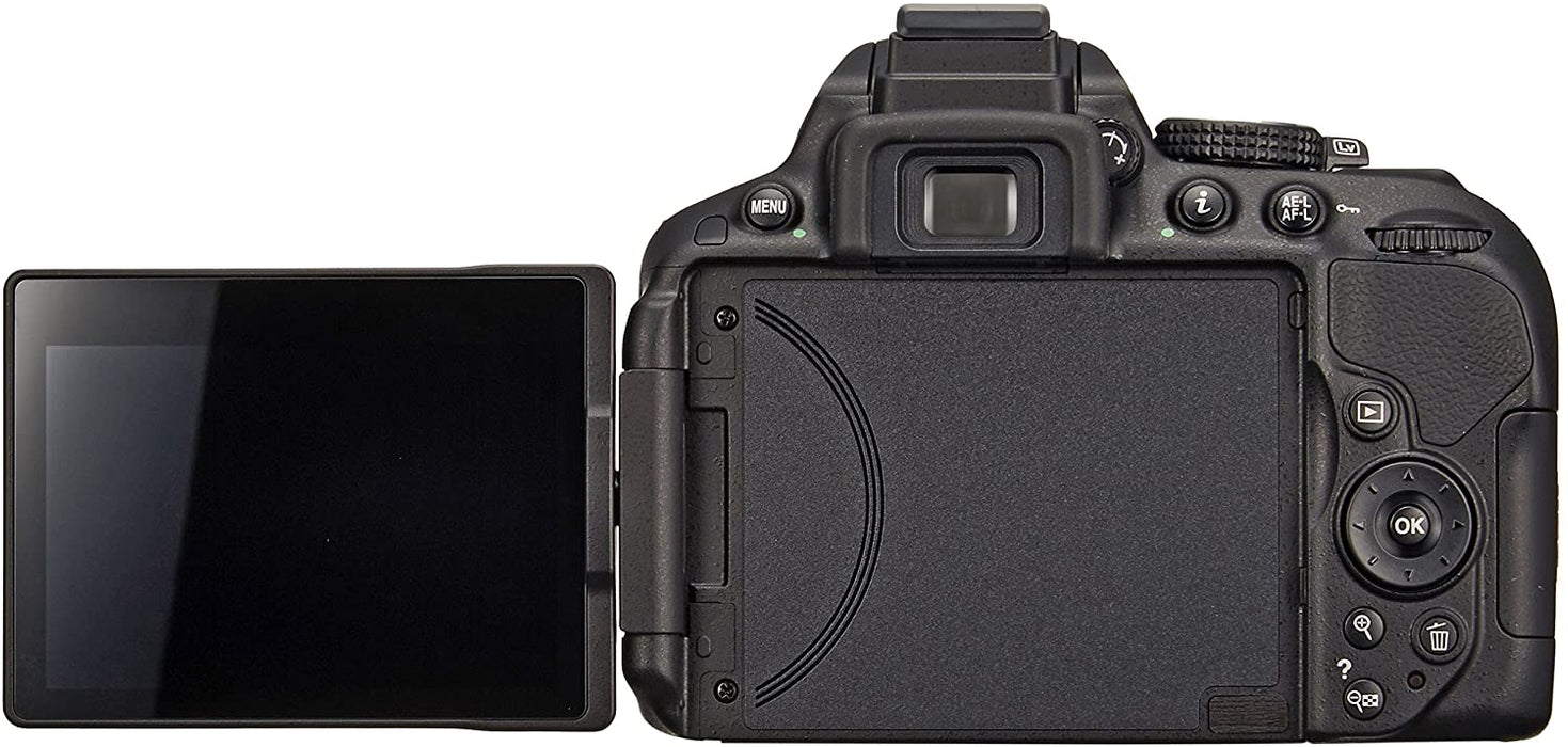 Nikon D5300 24.2 MP CMOS Digital SLR Camera Double Zoom Lens Kit with 18-55mm f/3.5-5.6G ED VR II + 55-200mm f/4.5-5.6G - International Version (No Warranty)