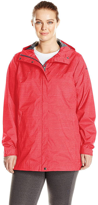 Columbia Women's Plus Size Splash A Little Rain Jacket