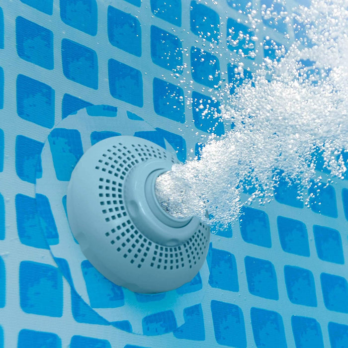 Intex 24ft x 52in Ultra XTR Round Frame Pool, Loungers (2 Pack), Floating Cooler