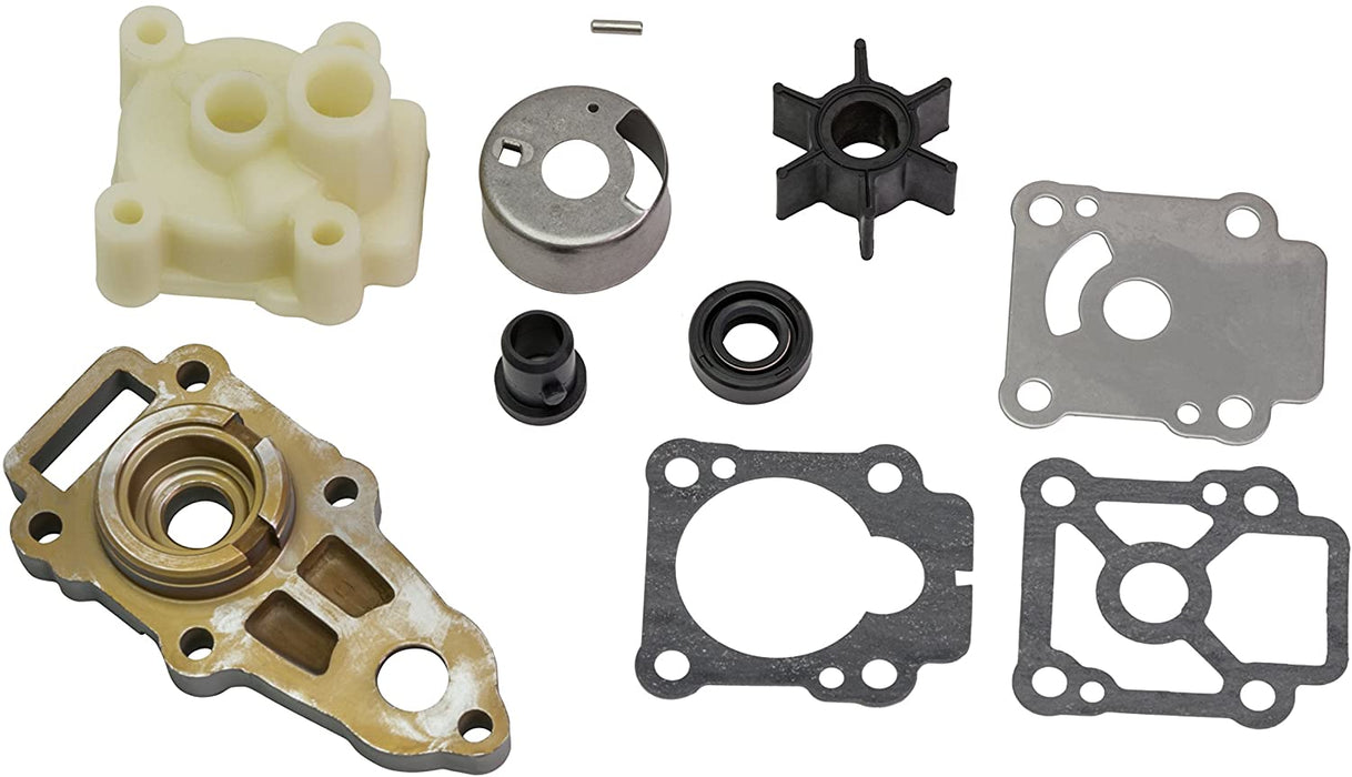 Quicksilver 803750A03 Replacement Water Pump Kit - Mercury and Mariner 8 through 9.9 Horsepower 4-stroke Outboards