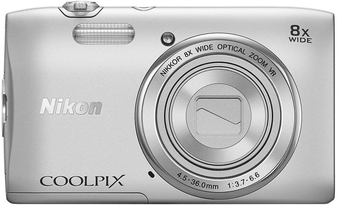 Nikon Coolpix S3600 ( 20.48 MP,8 x Optical Zoom,2.7 -inch LCD )