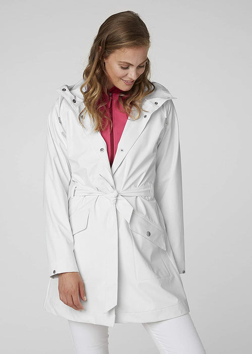 Helly-Hansen womens Kirkwall Ii Modern Fully Waterproof Windproof Hooded Raincoat Jacket