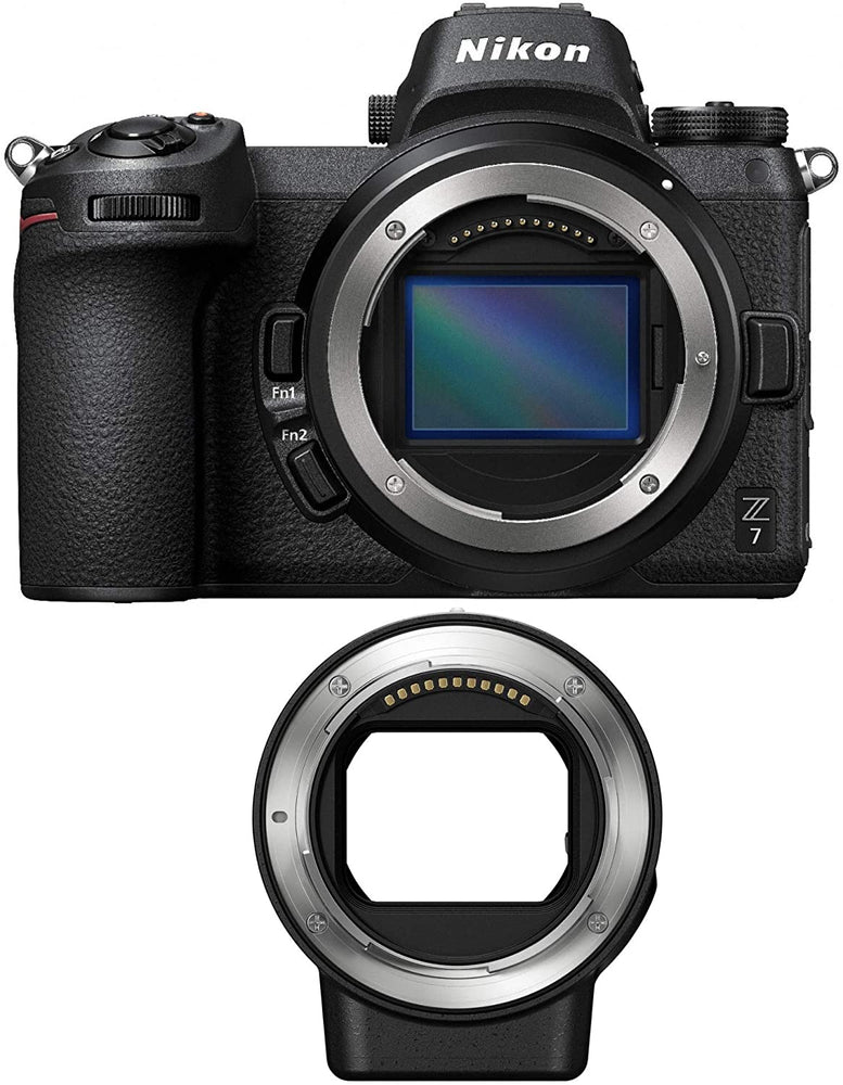 Nikon Z7 Mirrorless Digital Camera with FTZ Mount Adapter Bundle